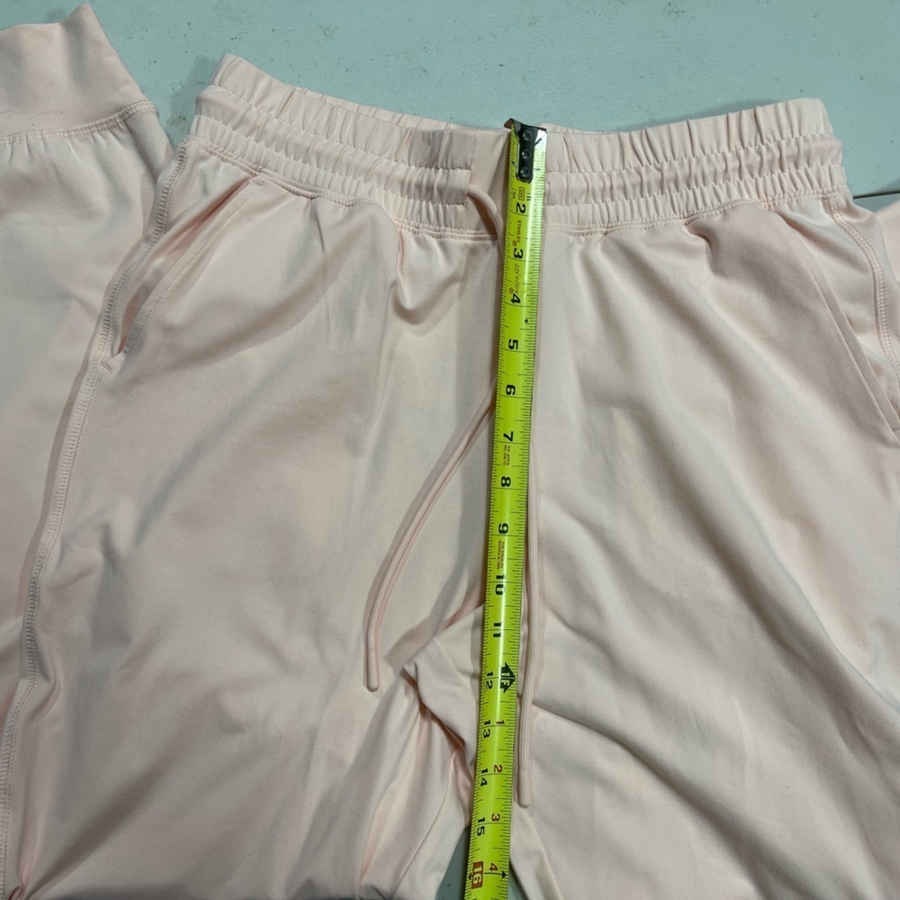 Fabletics high waisted performance jogger in pink buttercream women’s size M - Picture 14 of 17
